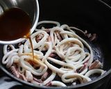 イカのチンジャオロース作り方4写真