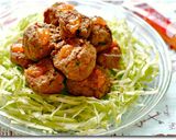 ☆里芋蓮根豆腐だんごの甘辛炒め☆作り方8写真