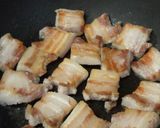 一度で2品出来ちゃう！豚煮とキャベツ丼作り方2写真