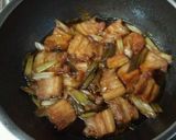 一度で2品出来ちゃう！豚煮とキャベツ丼作り方4写真