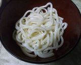 お酒の〆に!? うどん茶漬け作り方1写真
