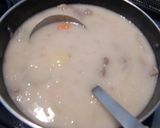 カマンベールで、牛肉のホワイトシチュー作り方3写真