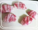 玉ねぎの豚肉マキ野菜蒸し作り方1写真