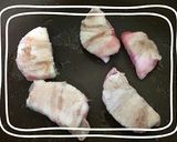 玉ねぎの豚肉マキ野菜蒸し作り方2写真