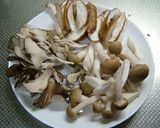 色々きのこのあんかけ豆腐作り方1写真