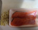鮭とキノコの炊き込みご飯作り方1写真