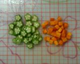 栄養満点＊オクラと卵の彩りスープ作り方1写真