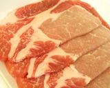 ■豚肉ときのこのレモンバター照り焼き■作り方1写真