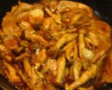 ■豚肉ときのこのレモンバター照り焼き■作り方4写真