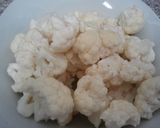 超簡単☆カレー味の焼きカリフラワー作り方1写真