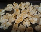 超簡単☆カレー味の焼きカリフラワー作り方3写真