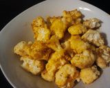 超簡単☆カレー味の焼きカリフラワー作り方4写真
