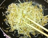 お弁当にも☆ササッともやし胡麻炒め作り方2写真