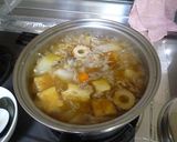 鶏白だしで肉じゃが作り方4写真