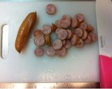 お弁当に☆ご飯に◎コーンとウィンナー炒め作り方1写真