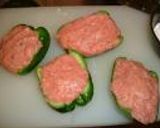 豆腐入り★ピーマンの肉詰め作り方6写真