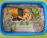 ケロヨン流幕の内キャラ弁当作り方8写真