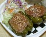 豆腐入り★ピーマンの肉詰め作り方10写真