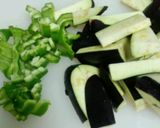 市販の素を使って♡麻婆茄子。作り方2写真