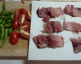 カレー味の☆鯖のソテー作り方1写真