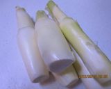 皎白(jiao3bai2)の炒め物作り方1写真
