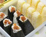 2012春運動会弁当ーSPAMの油味噌作り方4写真
