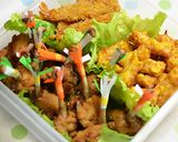 2012春運動会弁当ーSPAMの油味噌作り方15写真