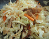 簡単カレー風味の野菜炒め作り方3写真