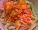 簡単★昼食！キムチスープうどん作り方3写真