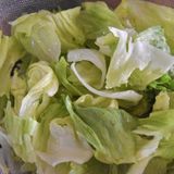 レタスとトマトの塩だれサラダ作り方1写真