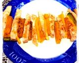 彩りかぼちゃと鶏チーズソテー作り方5写真