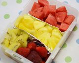 2012春運動会弁当ーSPAMの油味噌作り方18写真