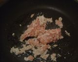 厚揚げとひき肉のみそ炒め作り方3写真