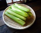 バーニャカウダでマコモタケ　京都カフェ作り方1写真
