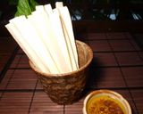 バーニャカウダでマコモタケ　京都カフェ作り方6写真