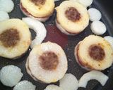長いもで☆はさみ焼きバーグ作り方10写真