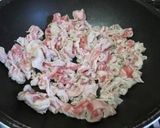豚肉と野菜たっぷりキムチ炒め作り方1写真