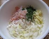 薄切りレンコンのエビはさみ焼き作り方3写真