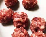 アッウマ♪　もち米の肉団子なのだぁ♡作り方4写真