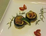 秋刀魚とパプリカのロール焼き作り方4写真