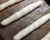 ミルククリーム入りスティック白パン❤作り方8写真
