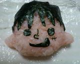ワンピースキャラ弁★ルフィ作り方4写真