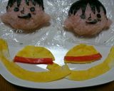 ワンピースキャラ弁★ルフィ作り方5写真