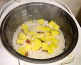 さつまいもご飯作り方3写真