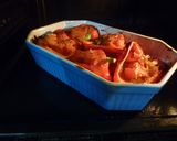 赤ピーマンのオーブン焼き作り方4写真