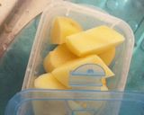 ビールが消えるワ！贅沢！カニ缶ポテト作り方1写真