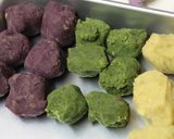 さつまいもの三色茶巾作り方5写真
