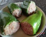 ピーマンの肉詰め　トマトソース煮込み作り方2写真