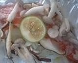 鮭とキノコ野菜のホイル焼き♪作り方4写真