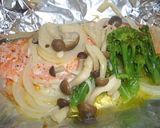鮭とキノコ野菜のホイル焼き♪作り方6写真